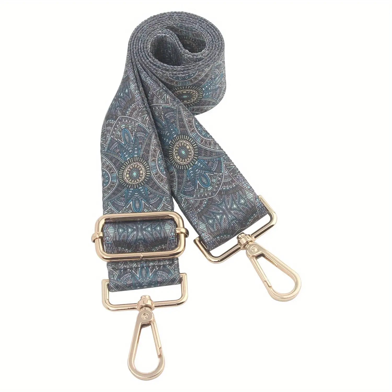 Tracolla borsa regolabile stile “guitar strap” 2025 – cinghia staccabile stampata, originale crossbody / shoulder strap