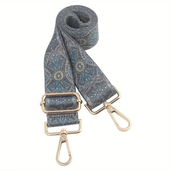 Tracolla borsa regolabile stile “guitar strap” 2025 – cinghia staccabile stampata, originale crossbody / shoulder strap