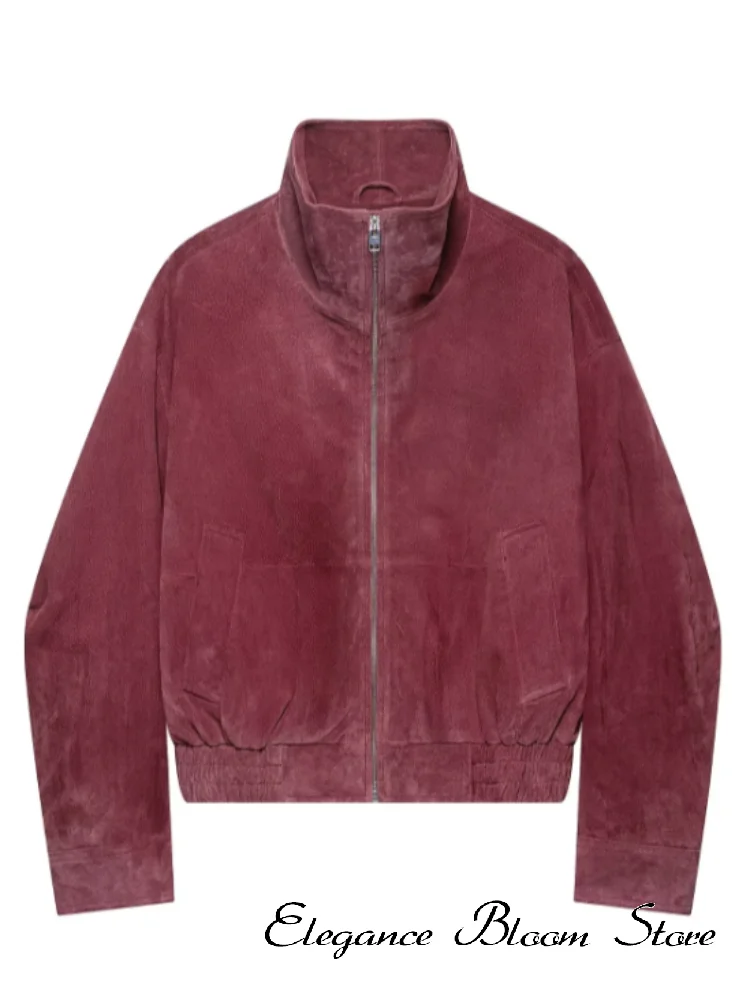 Bomber Donna Collo Alto con Zip - immagine 6