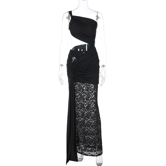 Completo 2 Pezzi Donna Estate 2025 – Top Corto Schiena Scoperta + Gonna Spacco Elegante per Party & Streetwear