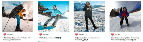 Racchette da sci/snowboard unisex in plastica rigida – boots high-quality “sliding” per pista e cross-country 2025