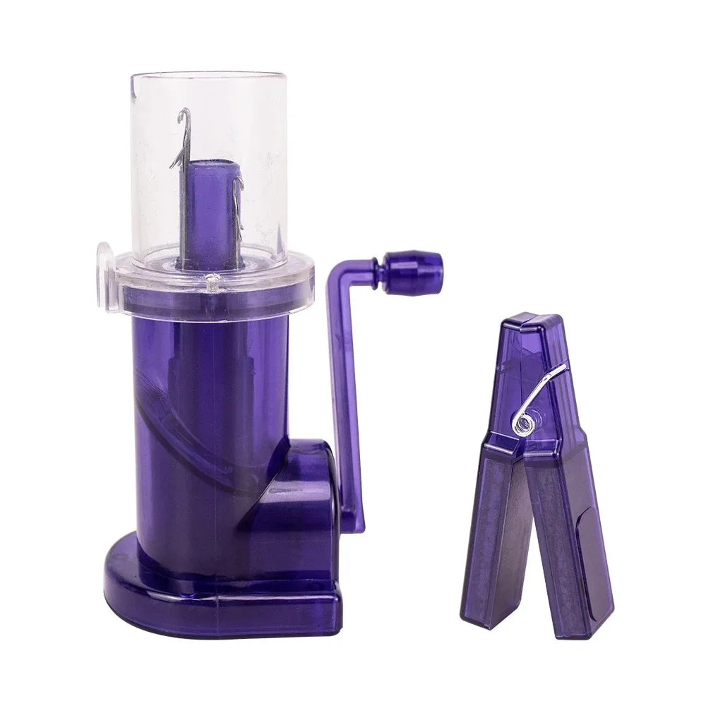 Macchina Maglieria Manuale Portatile con Manovella – Knitting Loom DIY