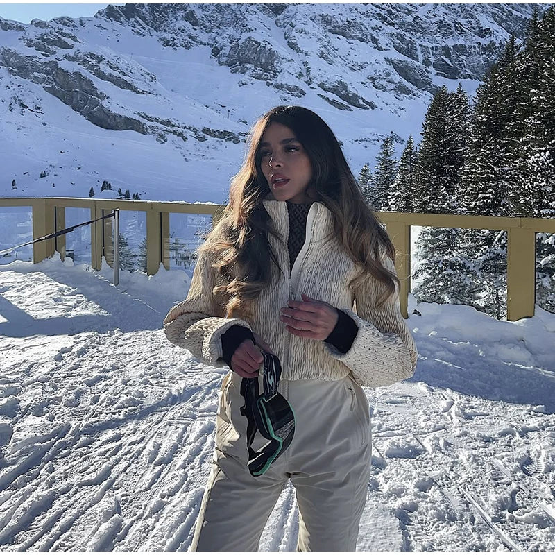 Tuta invernale trapuntata donna e varianti interne A/B