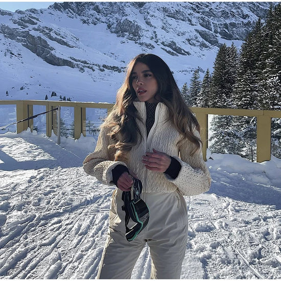Tuta invernale trapuntata donna e varianti interne A/B