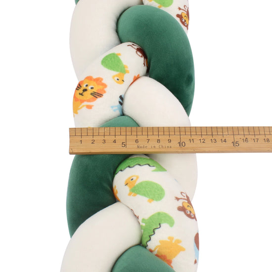 Protezione Culla Neonati Treccia / Nodo – Paracolpi Bumper marshmallow per Lettino 1-4M