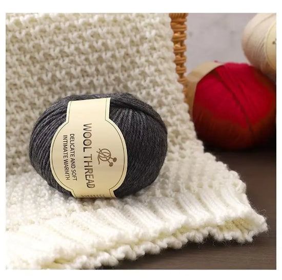 Set 10 Gomitoli Lana– 500 g Filato Medio-Spesso per Maglieria e Uncinetto