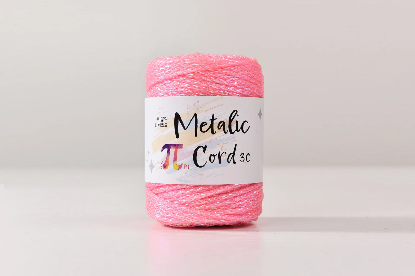 Cordoncino Rigido in Core-Spun da 3 mm con Fili Metallici Argentati – Filo Decorativo di Alta Qualità per Packaging Regalo, Uncinetto e Progetti Fai-da-Te