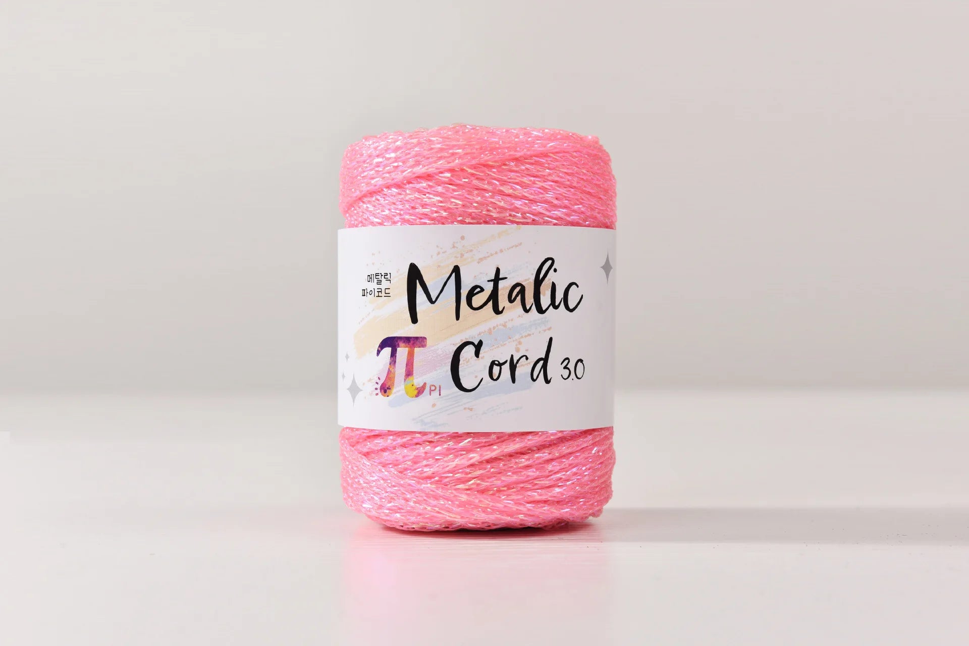 Cordoncino Rigido in Core-Spun da 3 mm con Fili Metallici Argentati – Filo Decorativo di Alta Qualità per Packaging Regalo, Uncinetto e Progetti Fai-da-Te