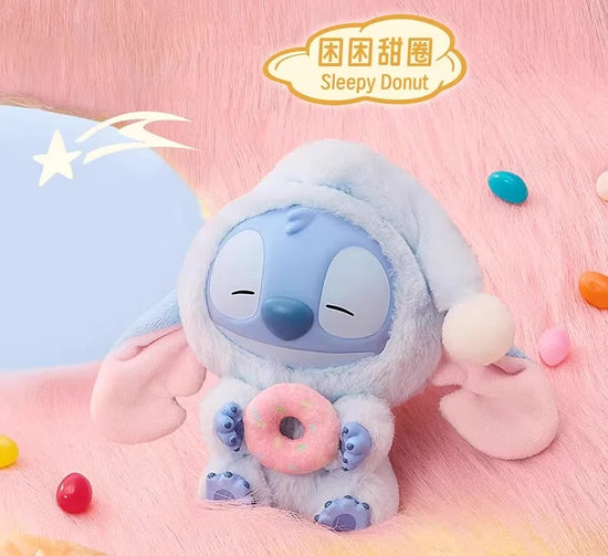 Stitch "Eat Something Before Sleep" – Blind Box Disney da collezione con figure snack