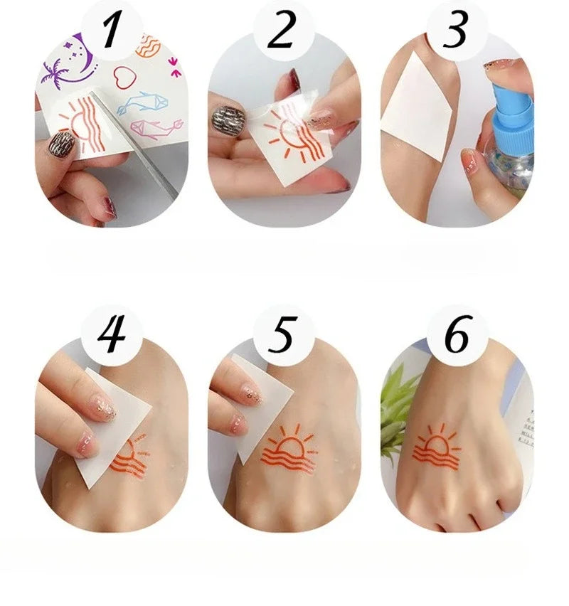 Adesivi Ombretto Occhi Waterproof – Stickers Trucco Party
