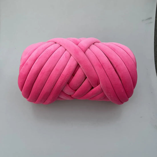 Filato marshmallow super chunky velluto 1 kg – “super velvet” grosso per coperte gigantissime, progetti fai-da-te morbidi