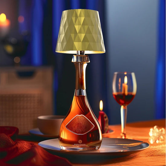 Lampada BOTLIGHT Led Ricaricabile per Bottiglia – Luce Portatile