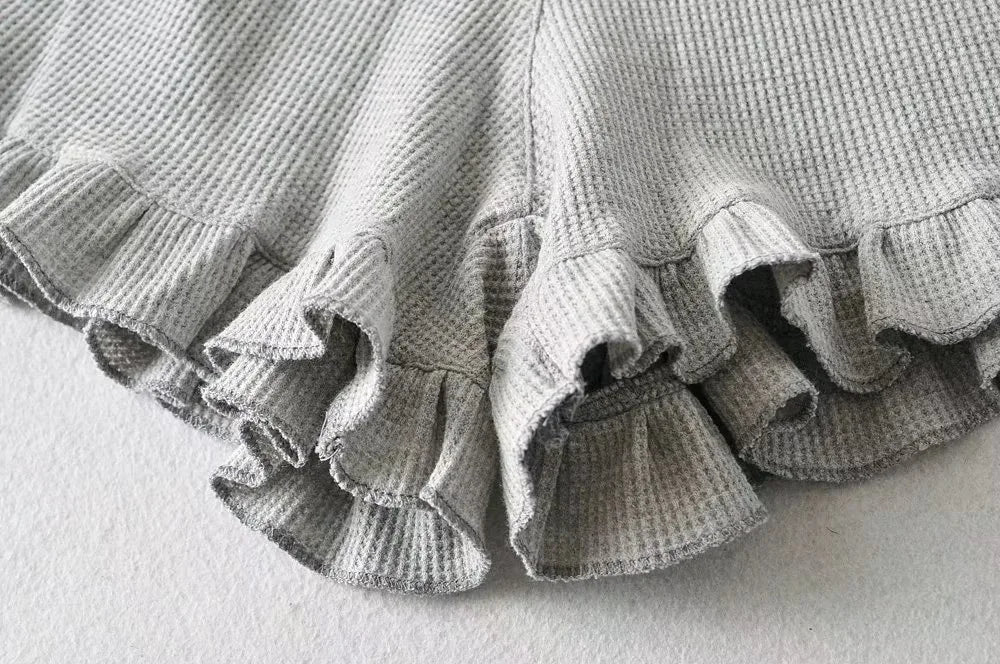 Shorts Donna Vita Alta con Coulisse – Pantaloncini Loose Estivi