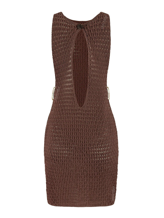 Abito Mare Copricostume Donna Sexy Monospalla Estivo con Intaglio – Look Fashion da Spiaggia 2025