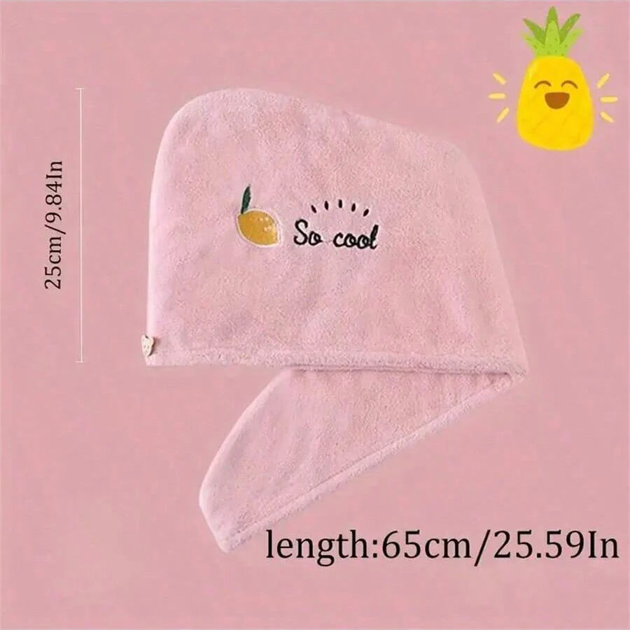 Turbante Asciugacapelli in Microfibra Assorbente – Asciugatura Rapida Capelli Donna