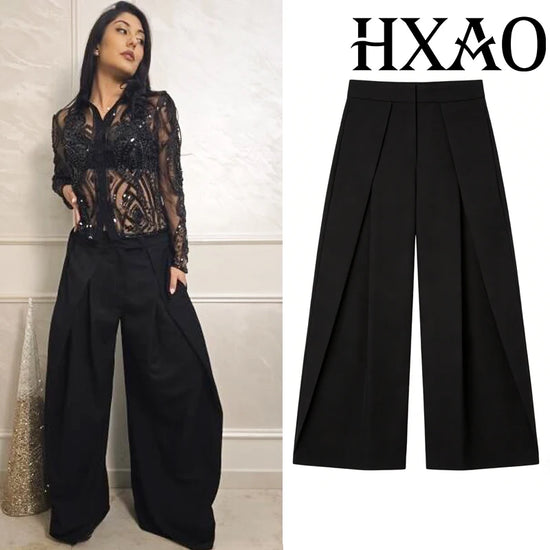 Pantaloni Oversize Donna Eleganti – Wide Leg Minimal Chic