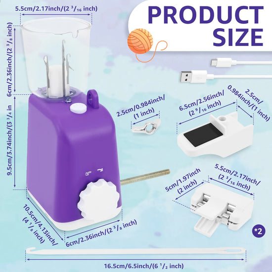 Macchina Elettrica per Maglia Cordoncino – Knitting Machine DIY per Filati