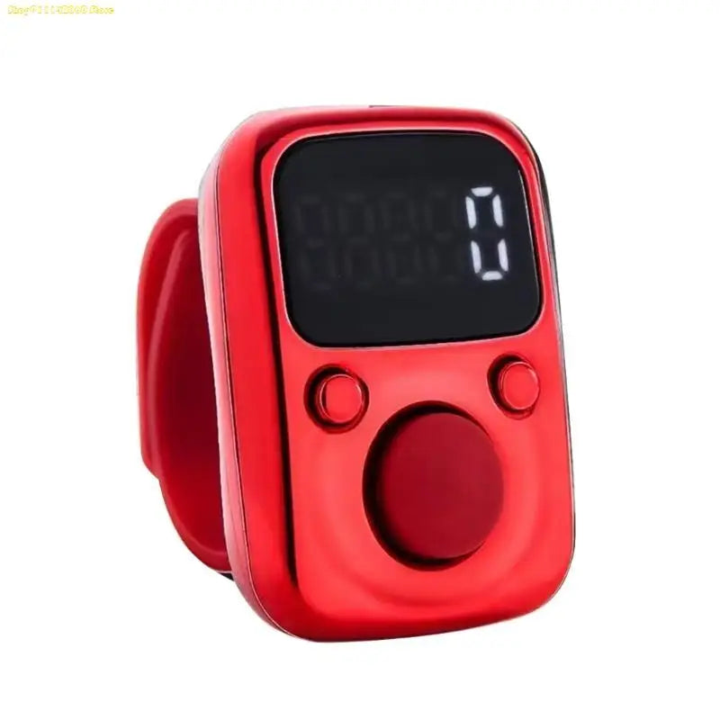 Contatore Digitale da Dito con Display OLED Impermeabile – Clicker Elettronico per Uncinetto e Maglia