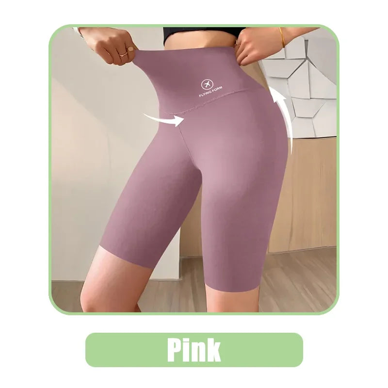 Shorts donna push-up vita alta 2025 – cycling fitness leggings per palestra e yoga