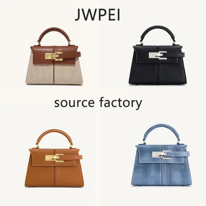 Borsa donna JWPEI “Elise” – crossbody commuter in eco-pelle elegante, divisorie interne, borsa da lavoro & tempo libero 2025