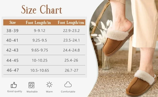 Ciabatte donna in pelliccia eco e suede – antiscivolo, indoor/outdoor, moda casa 2025