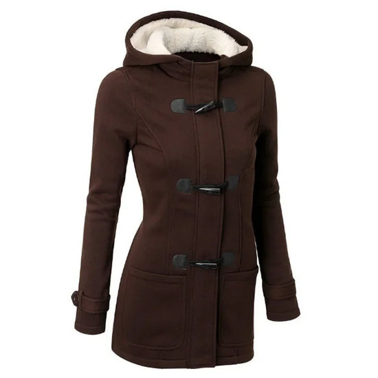 Giacca / Parka in cotone con cappuccio donna – Zipper, stile classico e versatile, nuove colorazioni 2025