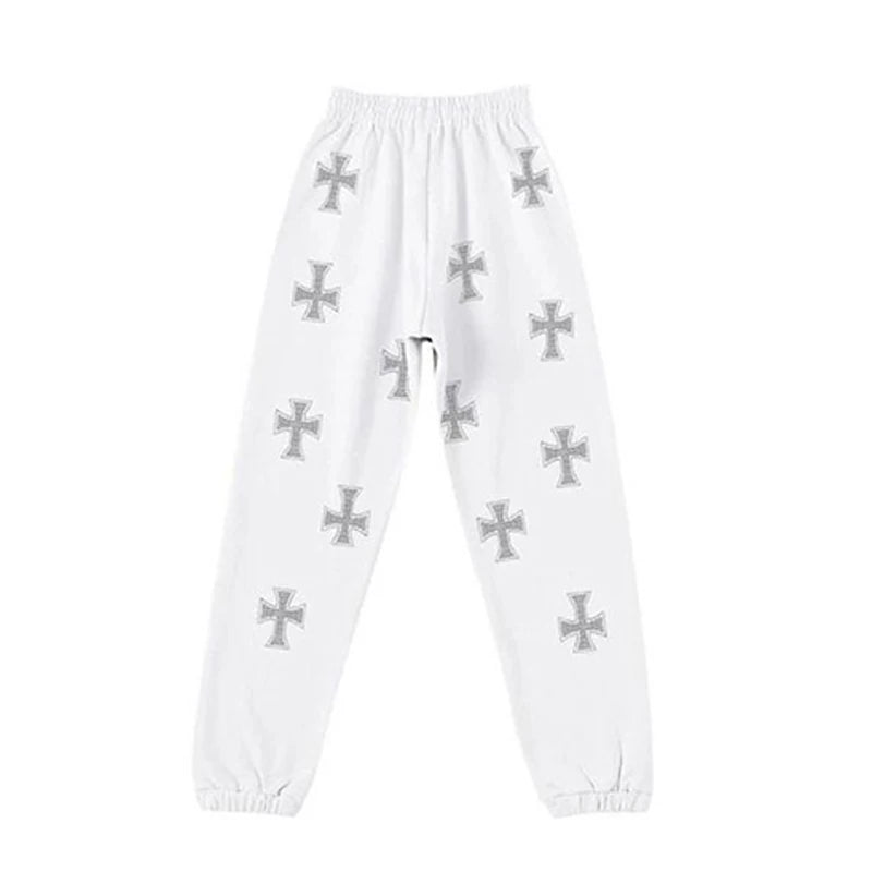 Felpa con cappuccio, zip e strass stile Y2K - Modello 618 bianco (nz618-white)