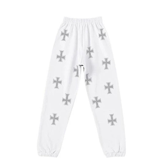 Felpa con cappuccio, zip e strass stile Y2K - Modello 618 bianco (nz618-white)