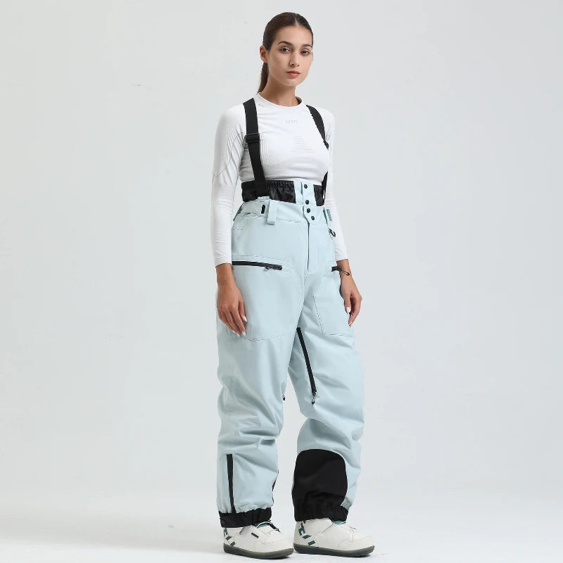 Pantaloni da neve donna 2025 impermeabili e antivento – snow pants termici tecnici per sci, snowboard e attività all’aperto