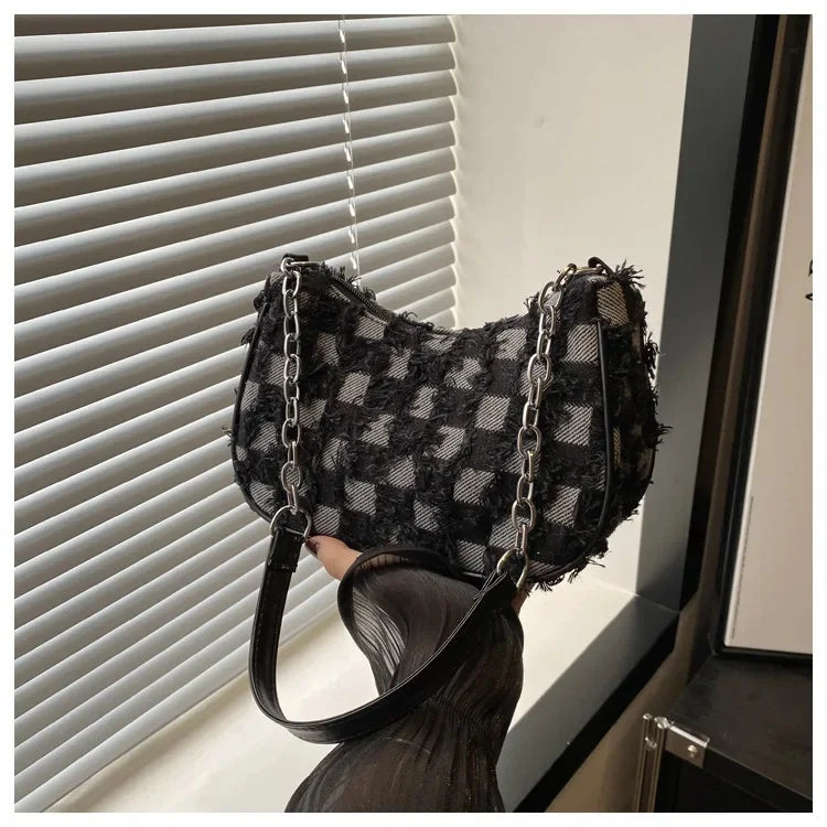 Borsa etnica donna 2025 – underarm bag spalla casual versatile, stile etnico estivo trendy