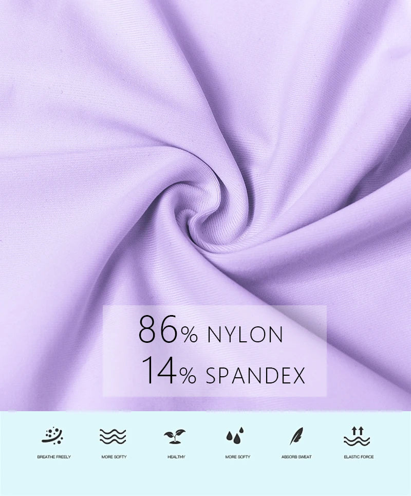 Set 9 pezzi perizomi donna seamless in ice-silk – mid-rise, mutandine traspiranti comfort quotidiano taglie grandi