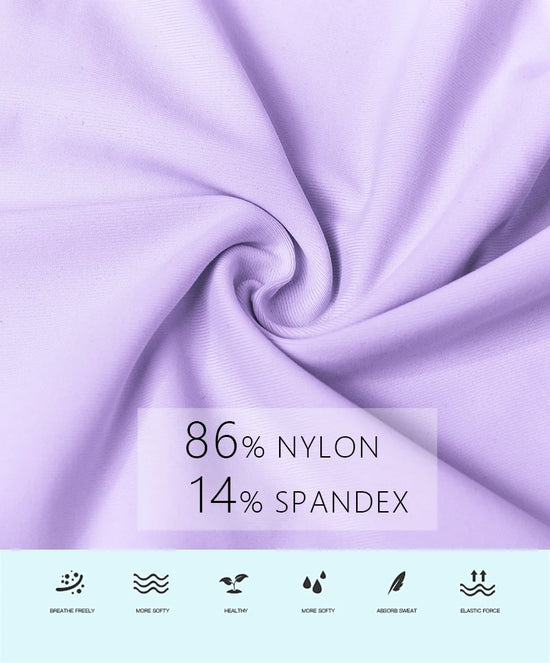 Set 9 pezzi perizomi donna seamless in ice-silk – mid-rise, mutandine traspiranti comfort quotidiano taglie grandi