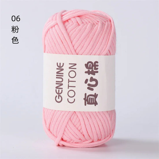 Filato Hollow per Uncinetto da 3–4,5 mm – Filo Rotondo per Borse, Cuscini, Amigurumi e Progetti di Alta Qualità