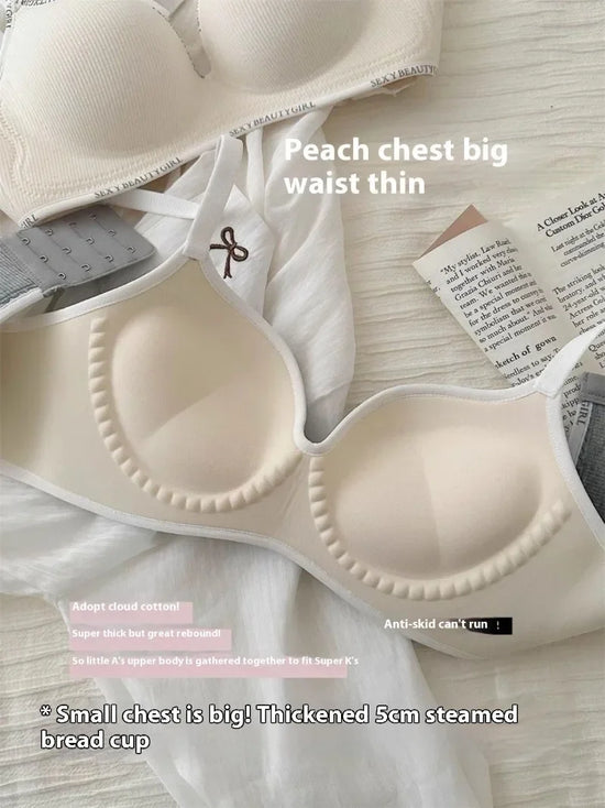 Reggiseno Super Push-Up Invisibile – Bredelle Senza Cuciture per Petto Piccolo