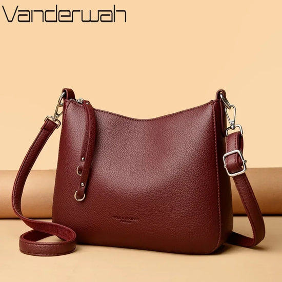 Borsa donna in ecopelle morbida – Tote e crossbody elegante per lavoro e tempo libero