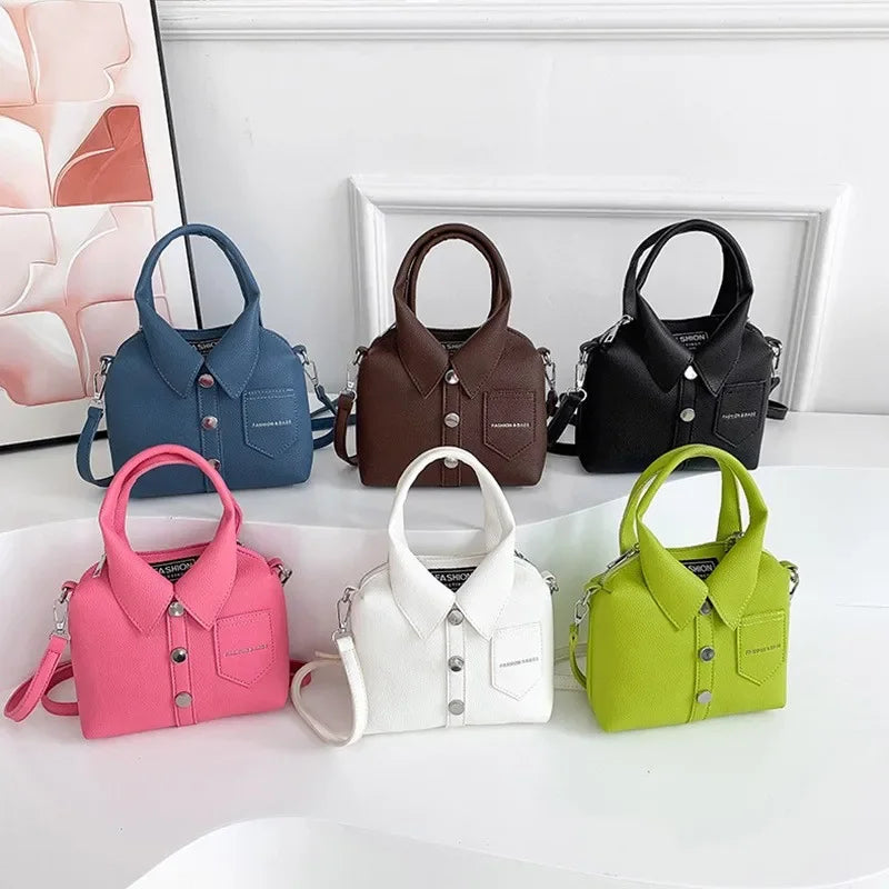 Borsa compatta quadrata in PU – shoulder / crossbody bag con zip, design elegante e di qualità per donna 2025