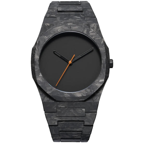 Orologio da Uomo Elegante con Quadrante Nero e Numeri Arabi – Design Classico e Moderno