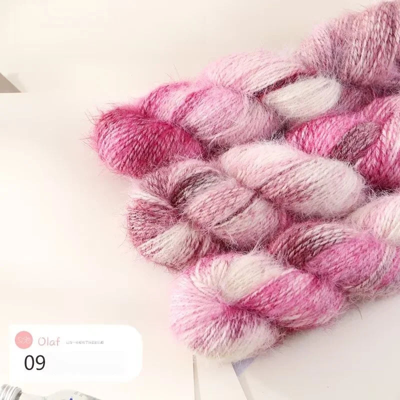 Filato Lana Multicolore Sfumato – Gomitolo Gradient per Maglieria e Uncinetto