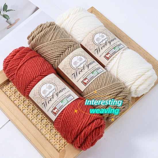 Set 5 gomitoli filato spesso alpaca 500 g – yarn grosso per maglioni, cappotti e crafting inverno