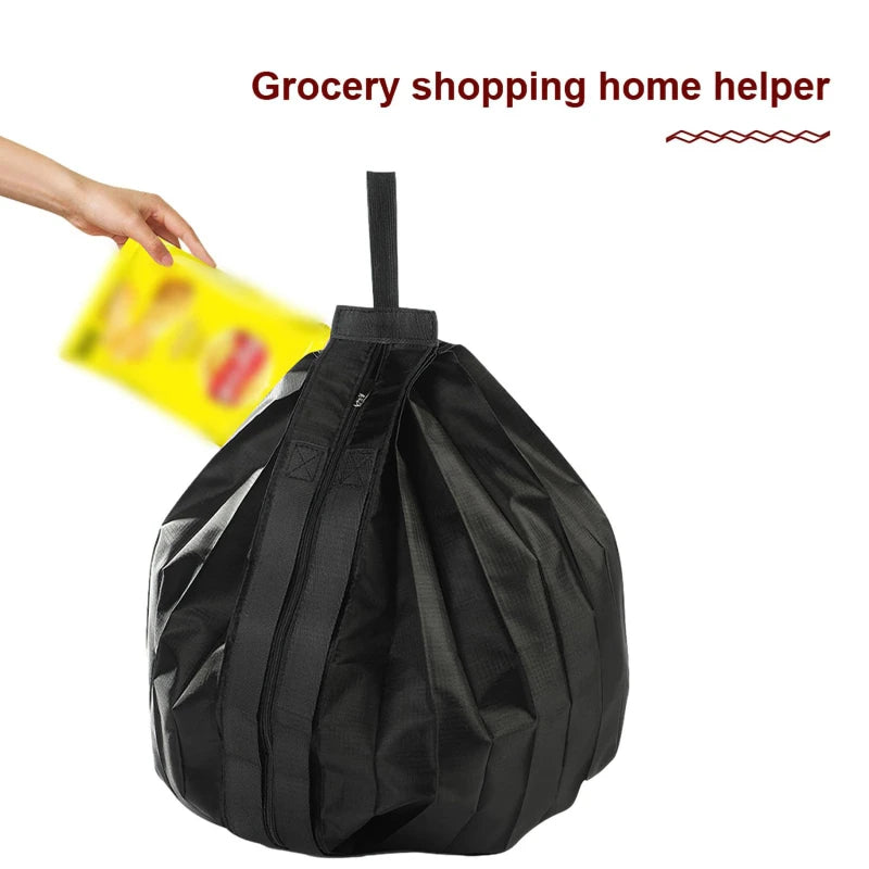 Shopper pieghevole grande capacità in nylon camouflage – Borsa da viaggio riutilizzabile leggera