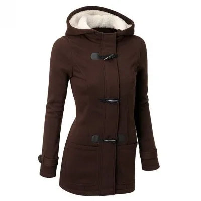 Giacca / Parka in cotone con cappuccio donna – Zipper, stile classico e versatile, nuove colorazioni 2025
