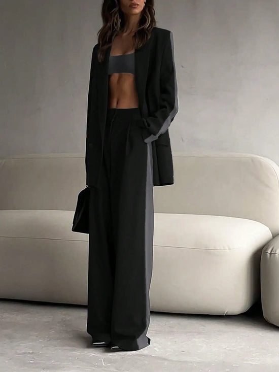Completo Donna Elegante Blazer e Pantalone – Set Chic