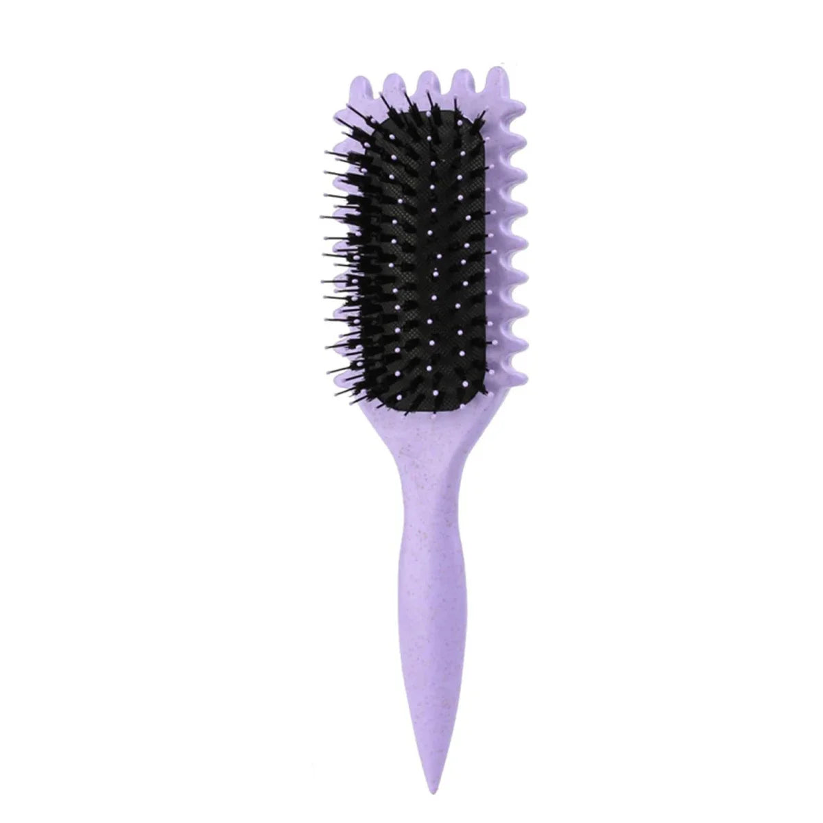 Spazzola Styling Ricci e Mossi con Impugnatura Ergonomica – Riduce Strappo e Definisce i Ricci