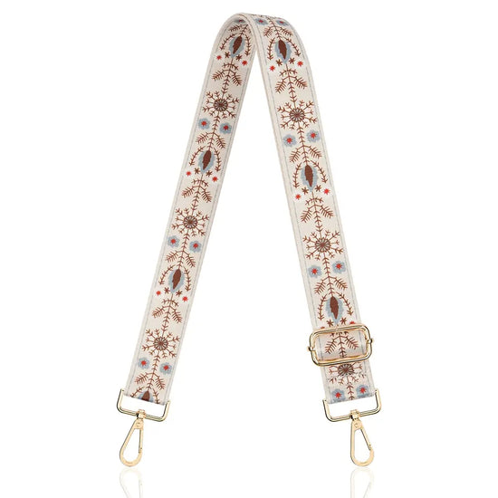 Tracolla borsa regolabile stile “guitar strap” 2025 – cinghia staccabile stampata, originale crossbody / shoulder strap
