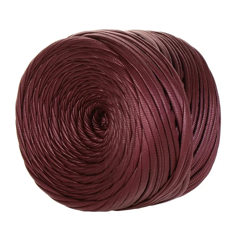 Filo in finta pelle (nappa matte) 200 g – yarn grosso per lavori fai-da-te: borse, uncinetto, craft & decorazioni