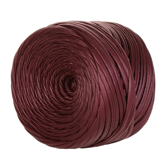 Filo in finta pelle (nappa matte) 200 g – yarn grosso per lavori fai-da-te: borse, uncinetto, craft & decorazioni