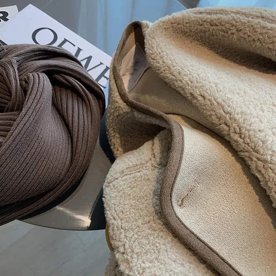 Giacca corta in pelliccia d'agnello donna – Cappotto oversize imbottito per l'inverno, taglie piccole disponibili