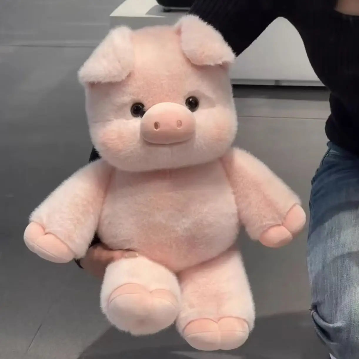 Cute Highland Calf Doll Running Little Cow Su 45cm Plush Toy Companion Toy Holiday Gift Decorative Ornament In Stock