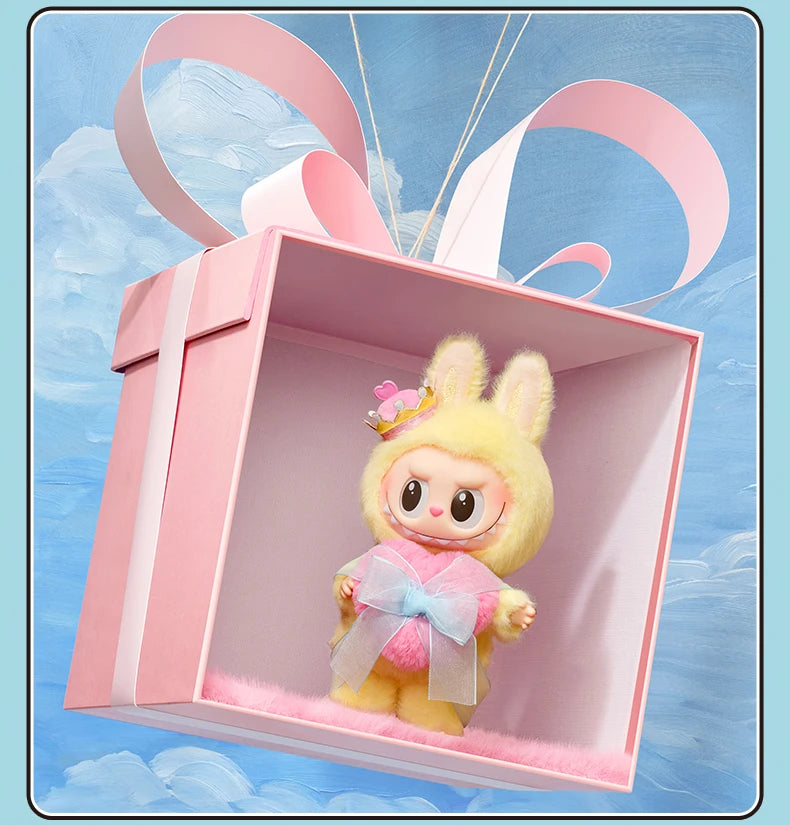 POP MART The Monsters Let’s Checkmate Vinyl Plush Hanging Card – Gadget da collezione, edizione limitata (2 pezzi max)