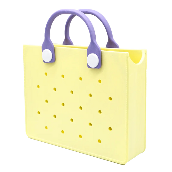 Borsa Bogg Personalizzabile con Fori per Spille - 27 Colori
